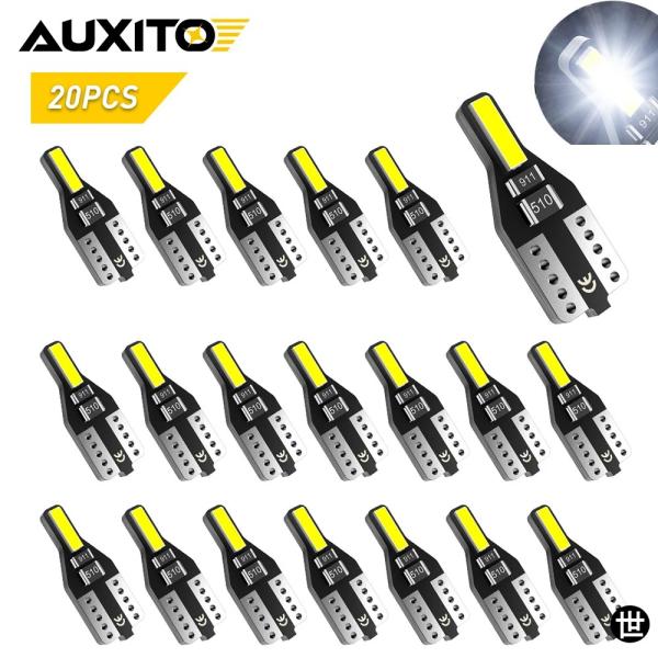 20/10/2個 W5W T10 LEDバルブ 車内灯 194 168 LED オートシグナルランプ AUDI A3 A4 VOLKSWAGEN GOLF 5 