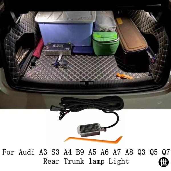 アウディ A3 S3 A4 B9 A5 A6 A7 A8 Q3 Q5 Q7 TT シート用 車内リア LED リア トランク ランプ ライト配線ハーネス