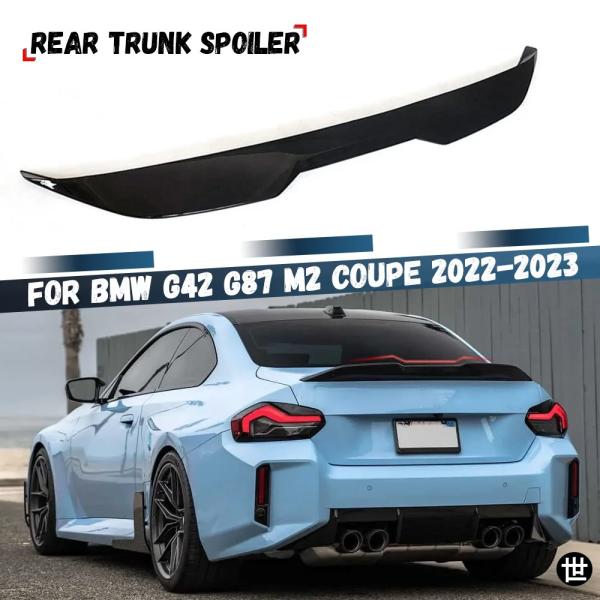 BMW G42 G87 M2 2022 2023 220i 230i M235i M240i クーペ用リアトランクリッドブーツスポイラーウィングチューニングアク