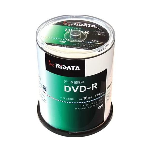 【6個セット】RiDATA Data用DVD-R 700MB／100枚スピンドルケース IJP対応 D-R47GB.PW100RD C x6個