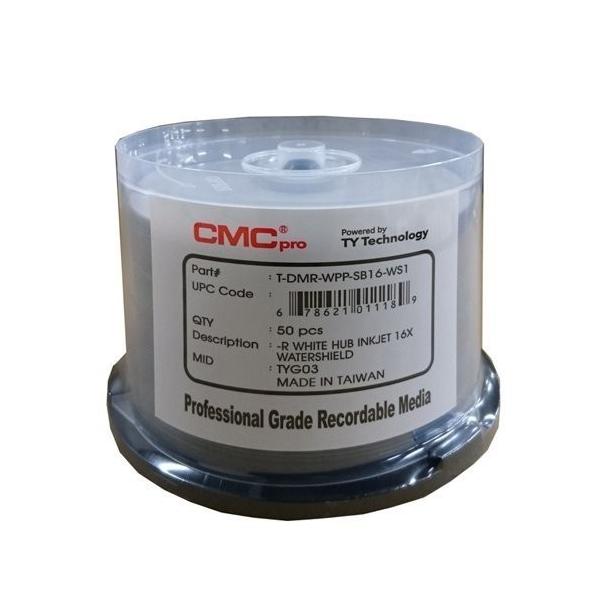 【2個セット】CMCpro T-DMR-WPP-SB16-WS1 データ用DVD-R ウォーターシールド ワイド白プリンタブル 50枚スピンドルバルク x2個