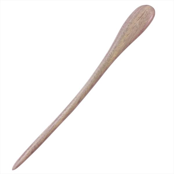 かんざし 木製 簪 天然木 緑檀 シンプル01