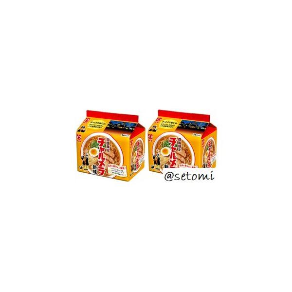 【四国限定】明星 チャルメラ 新味 計１０食セット（５食パック×２個）