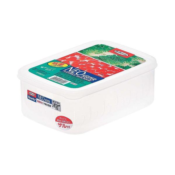 �~�[�p�i �ۑ��e�� / �l�I�L�[�p�[�E�t���b�V���P�[�X�p�^ (�U���t) B-1837 L ���@: ��:158 x ���s:220 x H81mm �e��:2100ml ����:0.289kg