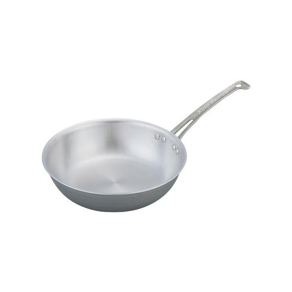 中尾アルミ製作所 キングフロン IH対応 ノーメイクフライパン 深型