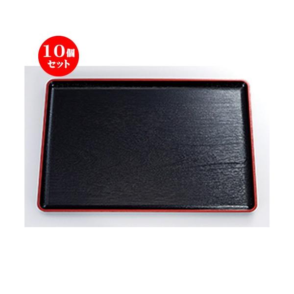 和食器 尺6 地木目入長手盆 黒天朱の魅力と使い方