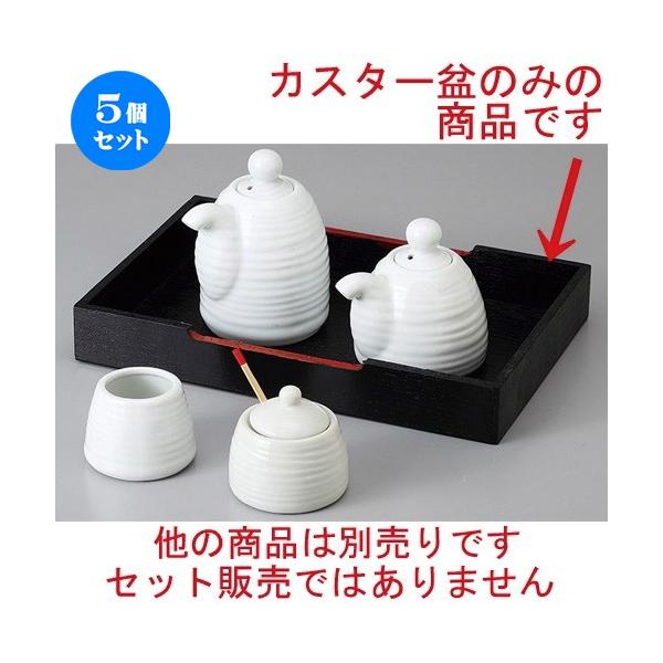 5�Z�b�g �� �J�X�^�[ ��(��)�J�X�^�[�~(��) [ 24 x 16 x 3.3cm ] �y ���H�X ������ ��H�� �a�H�� �Ɩ��p �z