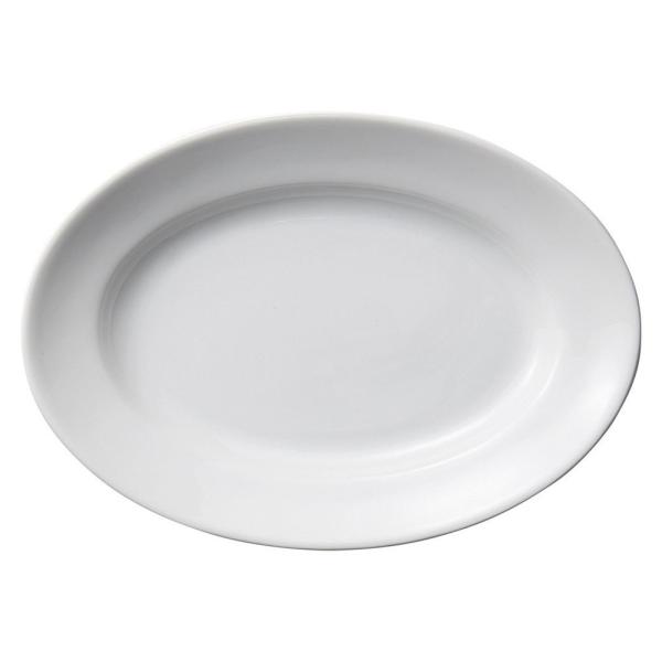 EXCEL エクセル　23cm×6枚　31cm×6枚　オーバル　皿　プラター 洋食 楕円皿 / エクセル31cmプラター 寸法: 31.8 x 22.9 4.5cm 985g