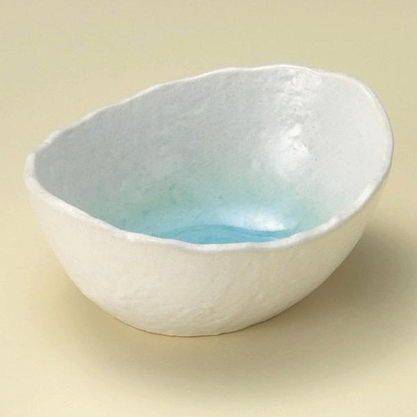 小鉢 トルコブルー楕円深鉢（小） [ 12.6 x 10.4 x 5.4cm ]  | 小鉢 和食器 洋食器 おしゃれ 業務用
