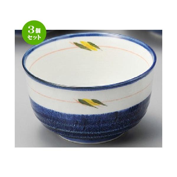 3個セット ☆ 丼 たんざく紋5.0多用丼 [ 147 x 86mm ] 【料亭