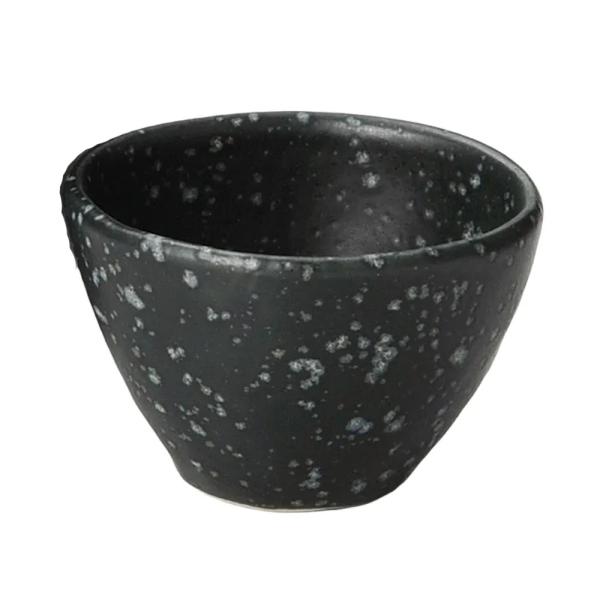 黒銀盃 [ 6.7×6.4×4.3cm(70cc) 70cc 59g ] | 冷酒 盃 食器 かわいい