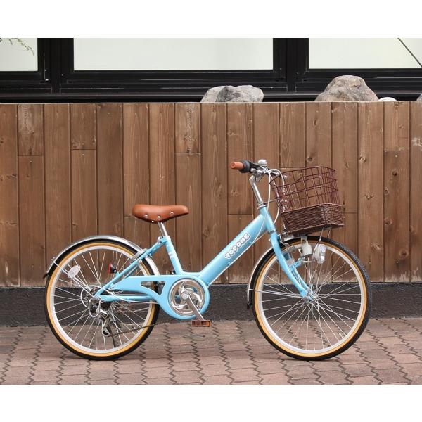 Topone 子供用自転車 20インチ 前カゴ付 シマノ6段変速ギア ステンレス