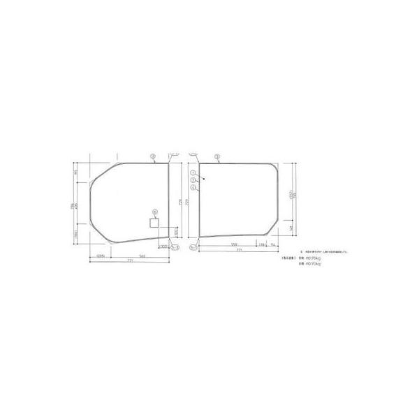 |Cg5{ [AFKKS81056RSAA21W]TOTO Ct^@@rp@N2R^Cv@1650p@AFKK81056WR5EEKK81056WR5̑֕i@