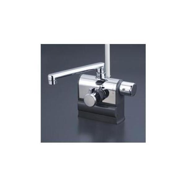 KF3008RR2HS]KVK デッキ形サーモスタット式シャワー 右ハンドル仕様 撥