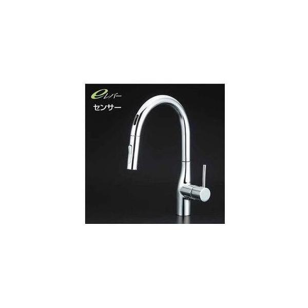 KVK [KM6071ZEC]KVK 流し台用シングルレバー式シャワー付混合栓