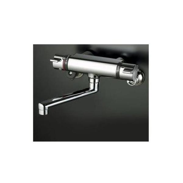 ※今日までの販売※ 【KM800T】 壁付サーモスタット式混合水栓 浴槽側水栓 KVK水回り部品 浴室用水栓 壁付サーモスタット式シャワー：壁付