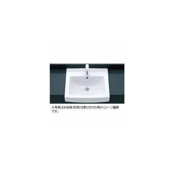 LIXIL はめ込み角型洗面器 L-2150FC/BW1 Amazon | LIXIL(リクシル) INAX はめ込み角形洗面器 ピュア