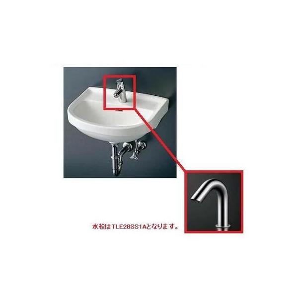 L210C+TLE28SS1A+TL250D+TLDP2105JA]TOTO 壁掛洗面器 カウンター一体形 