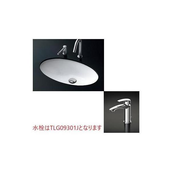 幅広type TLG09301J TOTO 台付シングル混合水栓 水回り、配管 TOTO 洗面用蛇口 GMシリーズ TLG09302J