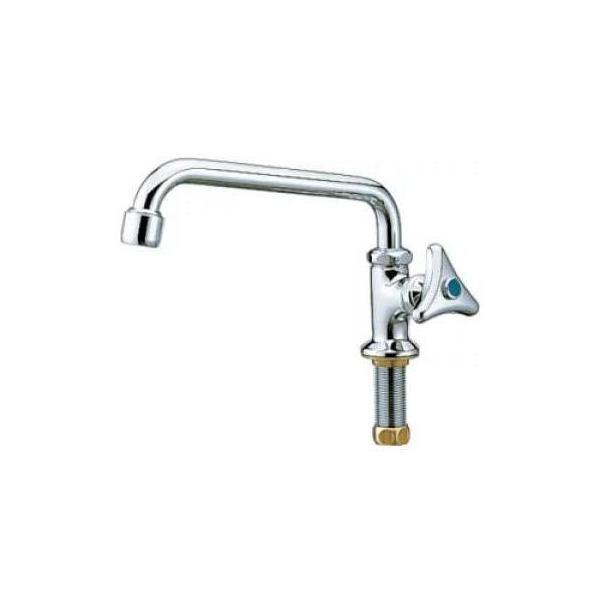 LF-14F-13-U 水栓 (泡沫式) lixil LF-14F-13-U]INAX/LIXIL 単水栓 泡沫式台付自在水栓〈LF-14F-13の後継