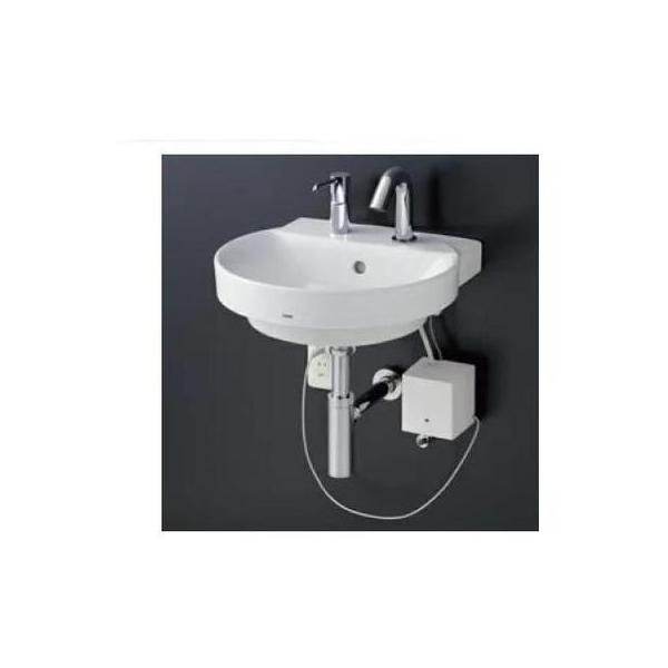 LSG704BAPMW]TOTO 壁掛洗面器 水石けん入れセット 自動水栓 ボトル