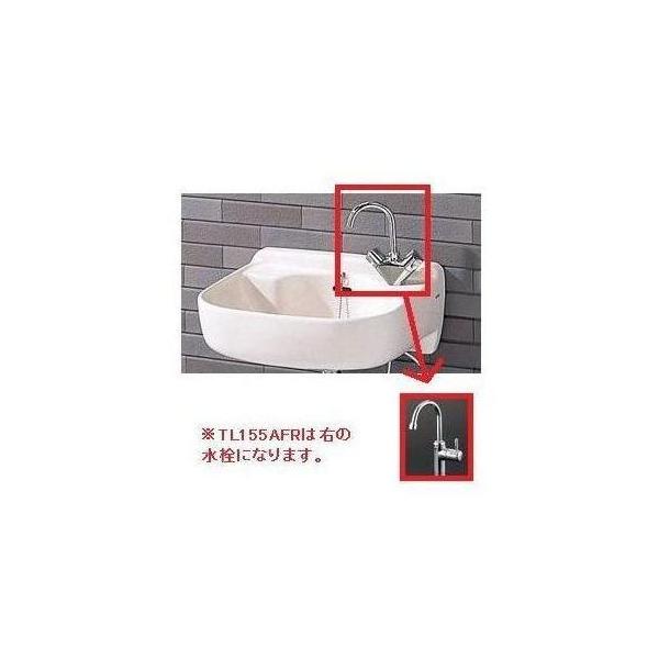 TOTO マルチシンク SK500 ホワイト 排水金具&混合水栓付き【中古