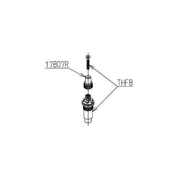 TOTO [THF8]TOTO 開閉バルブ部 TL390A型用 : 設備プラザ - 通販