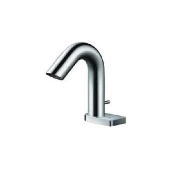 [TLE32SA3A]TOTO アクアオート　台付自動水栓 Aタイプ　スイッチ付き AC100Vタイプ 手動スイッチ ワンプッシュ式 単水栓〈TENA47Aの後継品〉