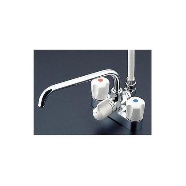 【美品】TOTO 2ハンドルシャワー金具 TMS27型 TOTO 2ハンドルシャワー金具(台付きタイプ) TMS27C