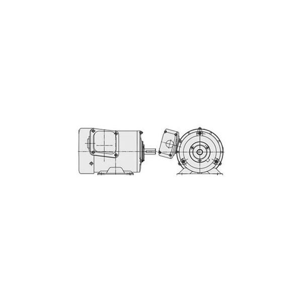 （在庫あり） 日立 三相モータ TFOA-LK-0.75kW-4P-AC200V 全閉外扇 屋外仕様 脚取付 ブレーキ無し ザ・モートルNeo100 Premium