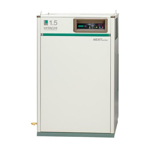 【在庫あり】 日立 コンプレッサー PO-0.75LETN 50/60Hz パッケージ オイルフリー ベビコン 無給油式 三相200V 0.75kW ドライヤー無し 電源コード付 プラグ無し