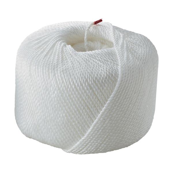 ボウ出品 緑十字 ケーブル用呼び線(通線紐) 283006 白 ロープ4N 4mmΦ×400m