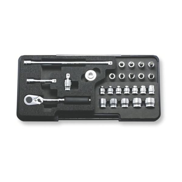 Ko−ken Z−EAL P2285Z ソケットセット差込角6.35mm 26ヶ組 : 設備プロ