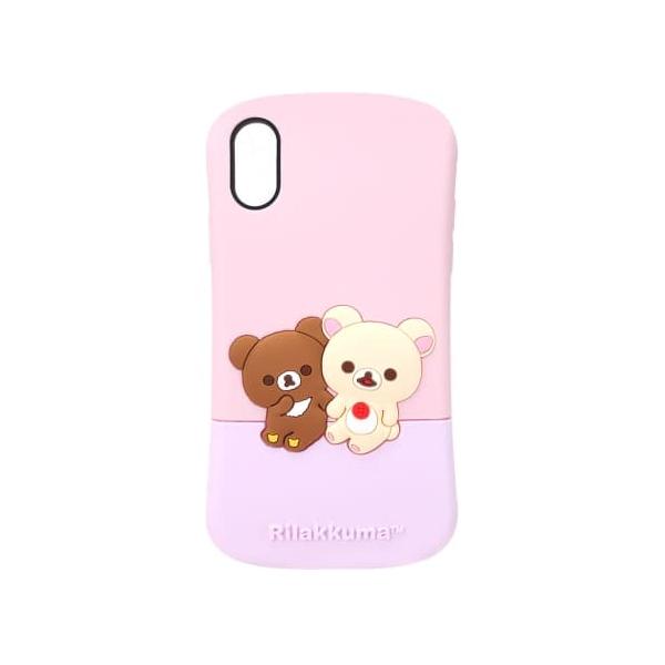 PGA iPhone XS/X用 シリコンケース コリラックマ meets チャイロイコグマ YY02501