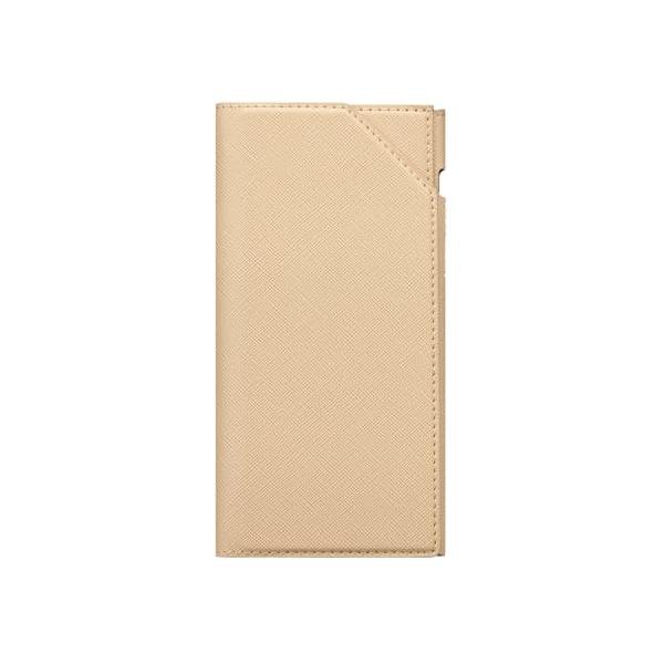 PGA iPhone 11 Pro用 バックフリップケース アイボリー PG-19APU03IV