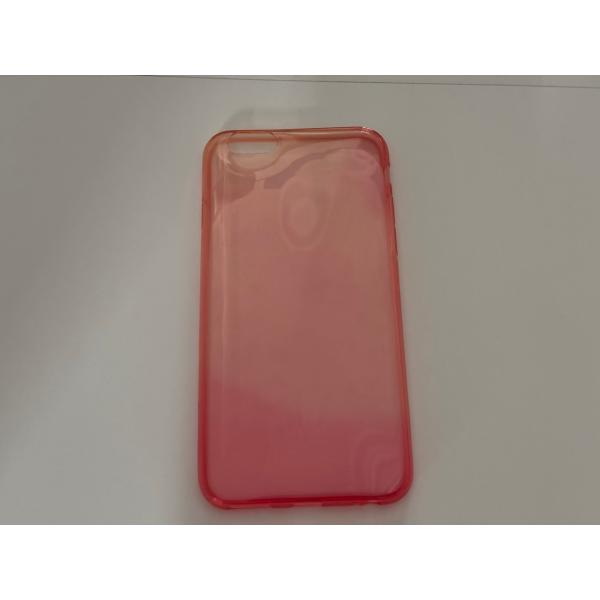 【アウトレット・本体色褪】オズマ iPhone 6/6s用 かるかる 薄型 TPUジャケット ピンク CTP-IP06P