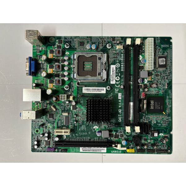 【ジャンク品】G41T-AD-V1.0 LGA775 Intel G41/ ICH7 Chipset DDR3 2x DIMM 2x SATA 3.0Gb/s