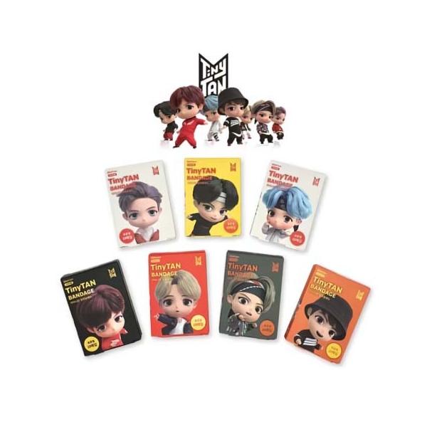 Tinytan Army Bts 防弾少年団 ばんそうこう 10枚入り 絆創膏 Jin Suga 64 Off Jungkook J Hope Rm V Jimin