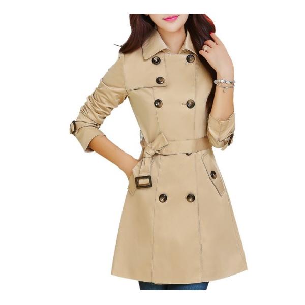 トレンチコート レディース 上品 きれいめ スプリングコート コート 春アウター Ol 通勤 カジュアル ミドル丈 ベージュ キャメル ネイビー ブラック Lc Buyee Buyee Japanese Proxy Service Buy From Japan Bot Online