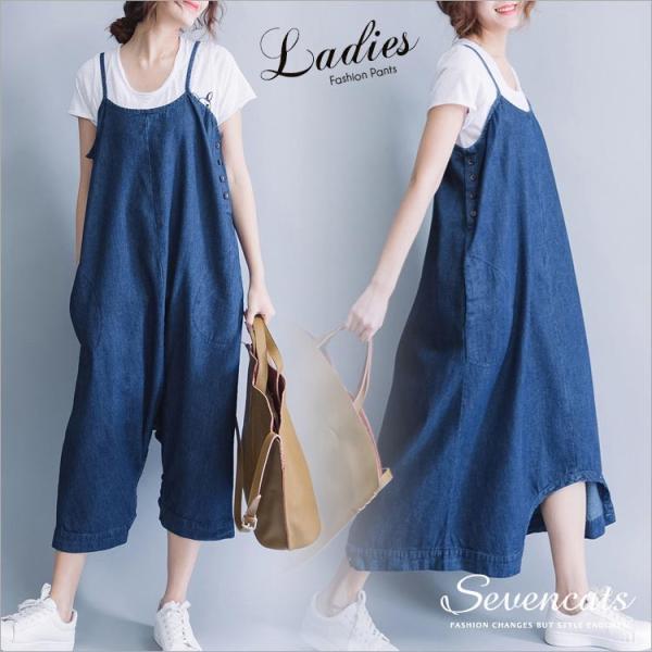 2way ワンピース ハーレム サロペット パンツ レディースファッション ゆったり サスペンダー ジーンズ 夏 カプリパンツ ボトムス ズボン 送料無料 Buyee Buyee บร การต วกลางจากญ ป น ซ อจากประเทศญ ป น