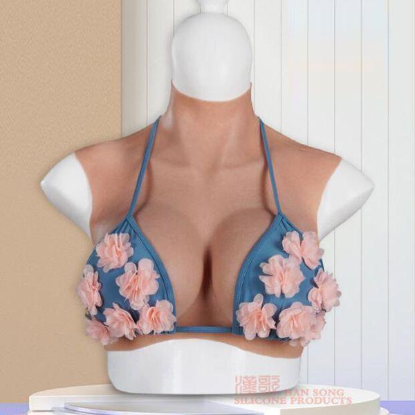 送料無料◇セール シリコンバスト 女装サロン 偽乳 着用便利 男の娘 超 