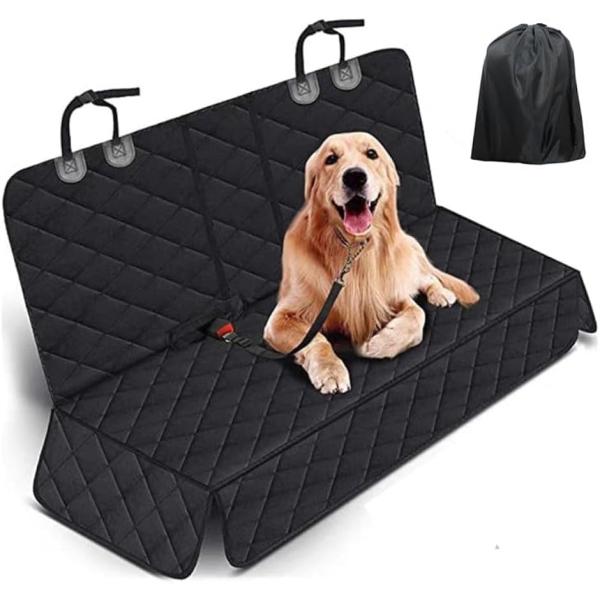 他サイト： シートカバー ドライブシート 保護マット 後部座席 全面 子供 ペット 防水 洗える 耐久性 肌ざわり 黒色(ブラック)の商品画像