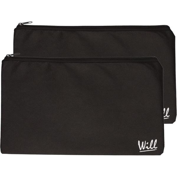 他サイト： おもちゃ袋 XLサイズ 特大 2枚セット 不織布 耐久性 通気性 軽量( ブラック,  35x20.5x0.5cm)の商品画像