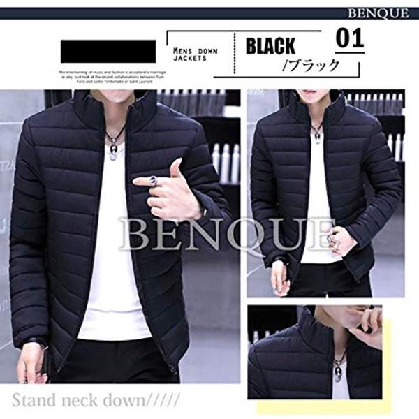 Ben052 Bkl ダウンジャケット メンズ 細身 軽量 メンズ大きいサイズ 日本サイズs 冬 コンパクト グレー 大人気 L ブラック 黒