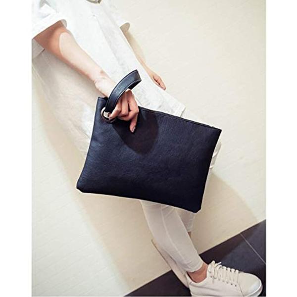 クラッチバッグ ラパンセ メンズ レディース 結婚式 ブランド 白 黒 赤 ブラック レザー シンプル フェイク Pu セカンド ついに再販開始 B バック