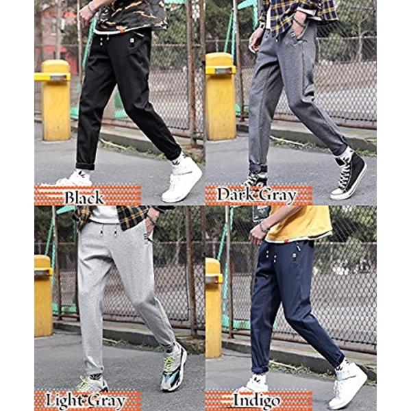 目玉商品 ウエスト ゴム ストレッチ スキニー パンツ メンズ ウエストゴム 細身 カジュアル ロング ネイビー 2xl 男 コットン アイテム勢ぞろい