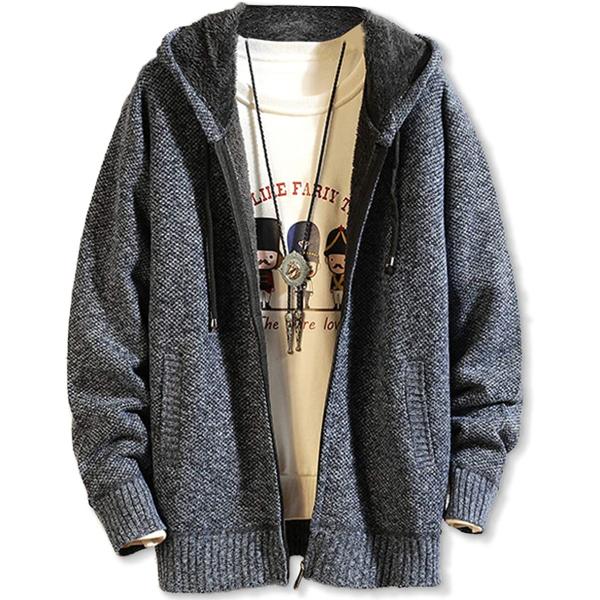 他サイト： メンズ パーカー アウター( グレー,  2L)の商品画像