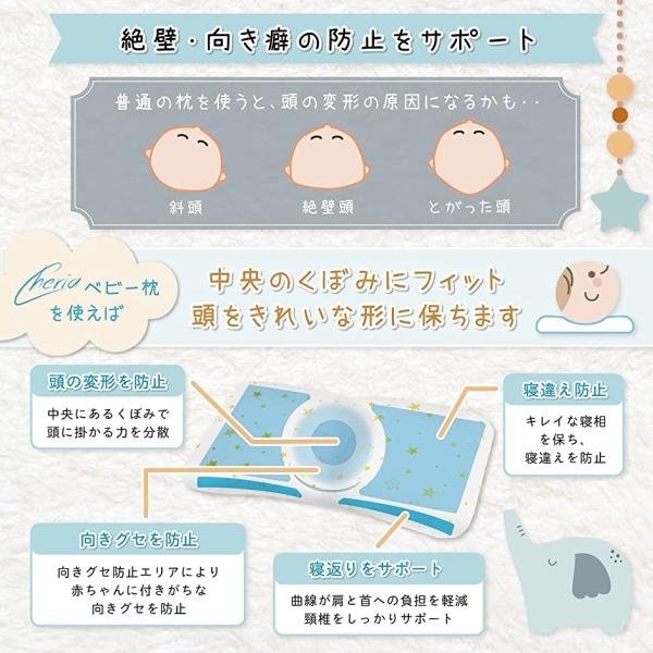 ベビー枕 向き癖 絶壁 防止 低反発 通気性 綿100 枕カバー2種類セット Buyee Buyee Japanese Proxy Service Buy From Japan Bot Online