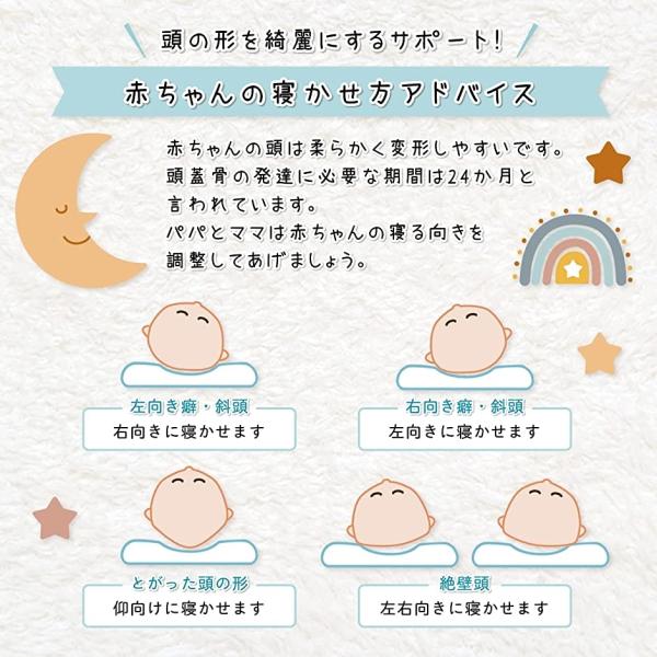 ベビー枕 向き癖 絶壁 防止 低反発 通気性 綿100 枕カバー2種類セット Buyee Buyee Japanese Proxy Service Buy From Japan Bot Online