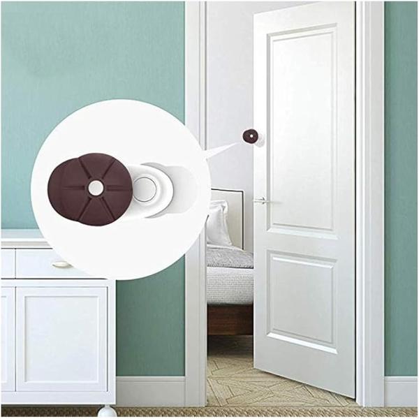 他サイト： ドア とびら すきま 安全 ストッパー 指はさみ ベビーガード セーフティー(ブラウン2個セット)の商品画像